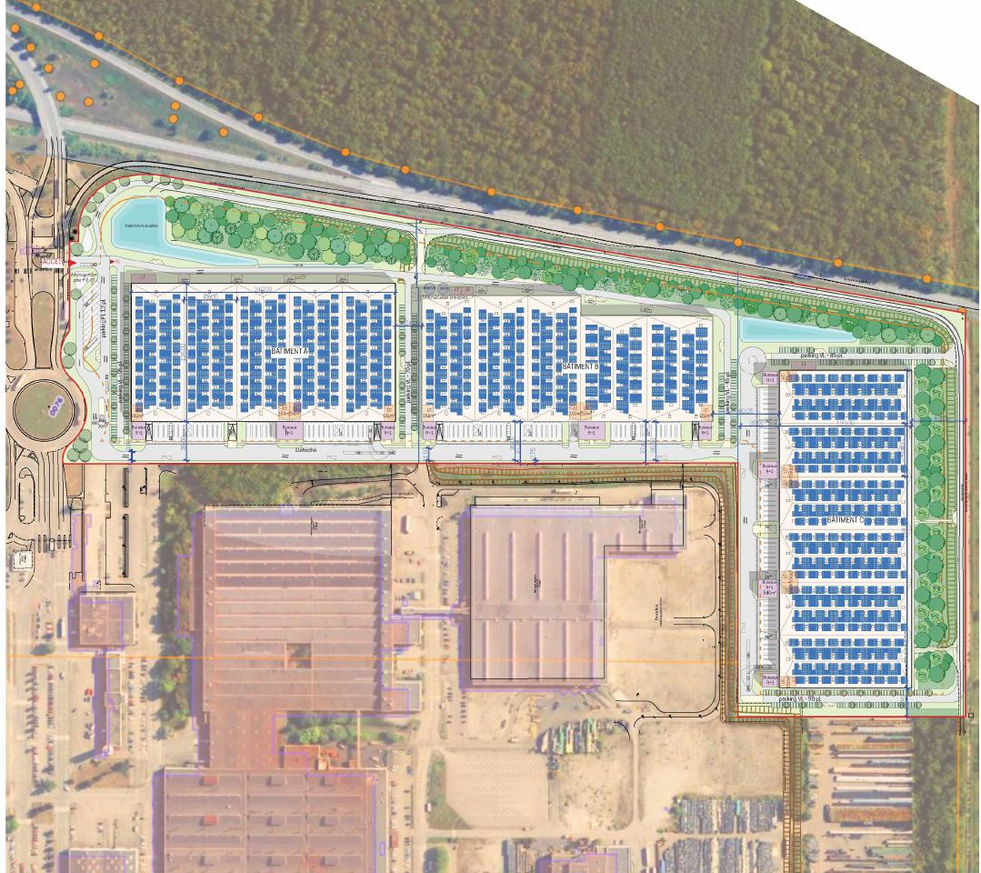 Entrepôt classe a Sausheim 95750m² Location entrepôt classe a Sausheim Haut-Rhin OLLOG2423332 1
